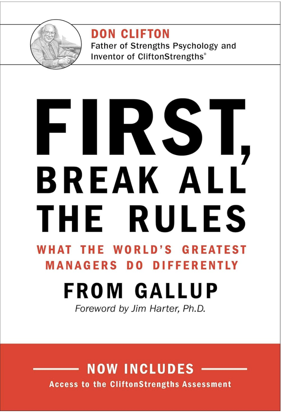 First, Break All the Rules cover