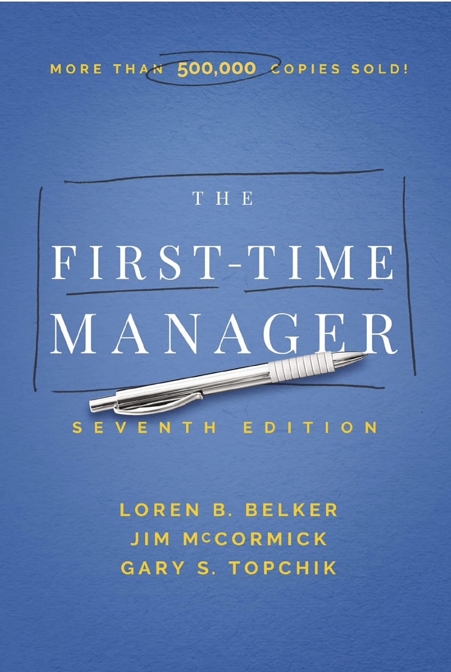 The First-Time Manager cover