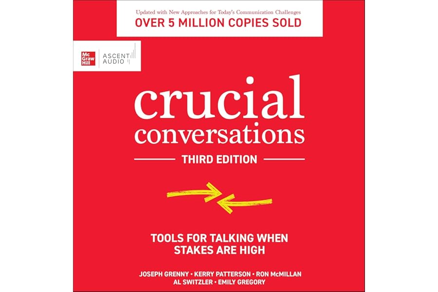 Crucial Conversations (Third Edition): Tools for Talking When Stakes Are High cover