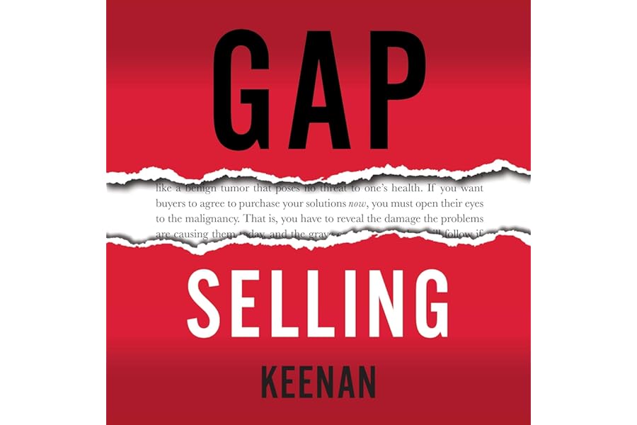 Gap Selling: Getting the Customer to Yes: How Problem-Centric Selling Increases Sales by Changing Everything You Know About R cover