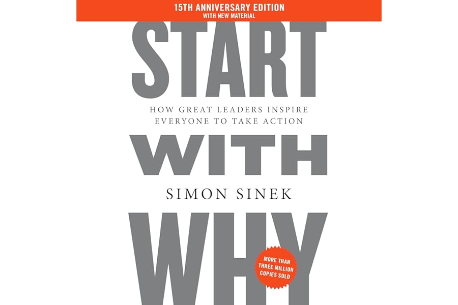 Start with Why 15th Anniversary Edition: How Great Leaders Inspire Everyone to Take Action cover