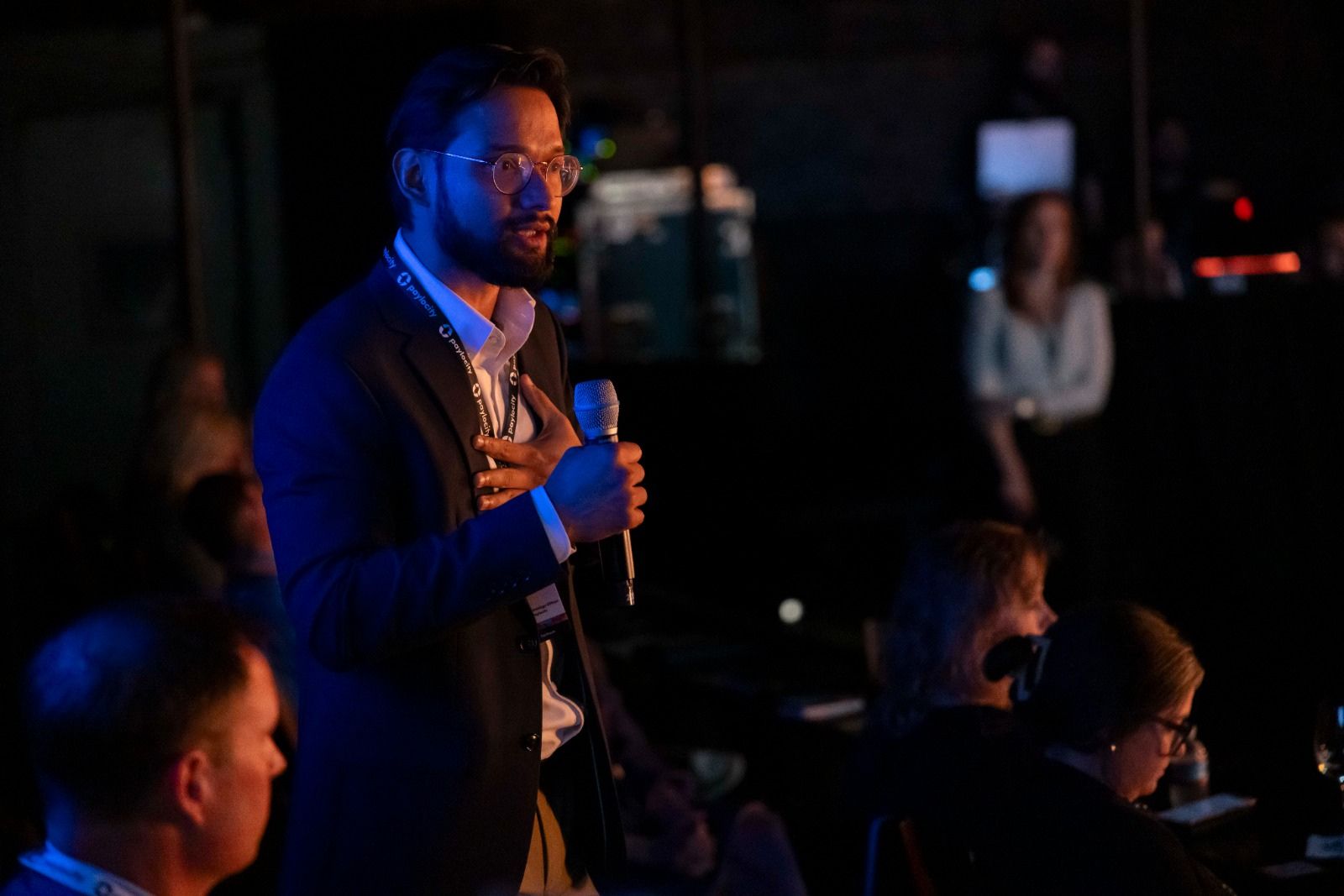 Rachit Lohani speaking